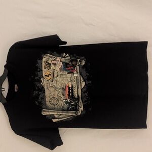 Harley-Davidson Black Cotton T-Shirt